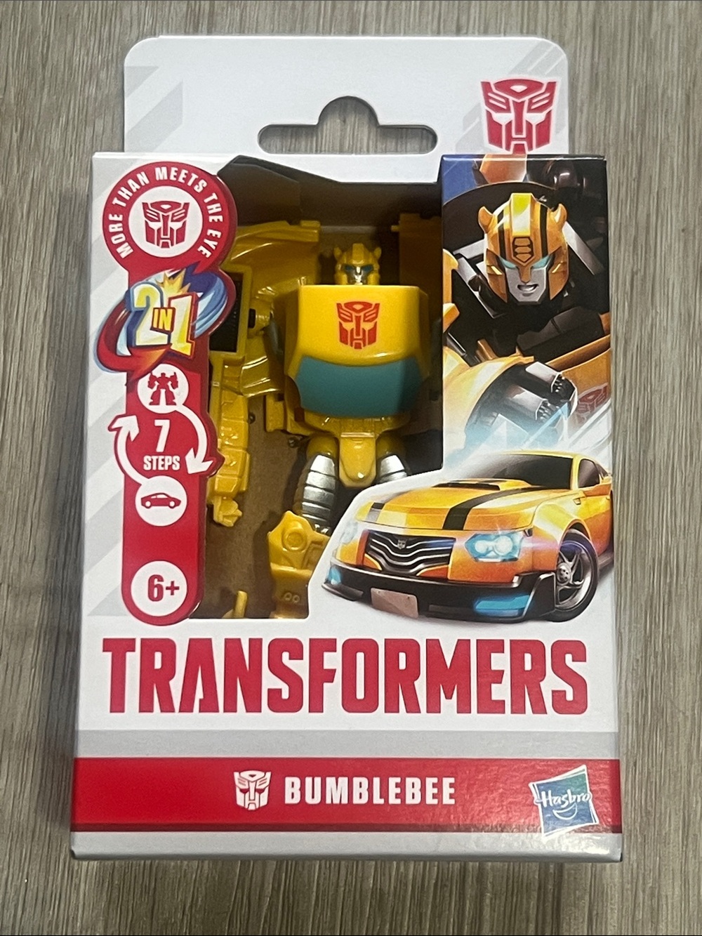 Hasbro Bumblebee Yellow and Black Transformers 2-in-1 Figure